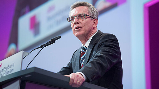 dbb Jahrestagung 2016, Bundesinnenminister Thomas de Maiziere