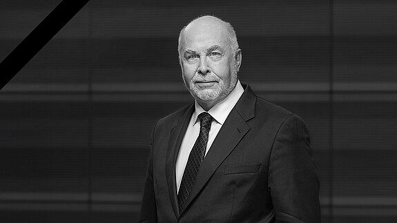 Das Trauerbild von Ulrich Silberbach