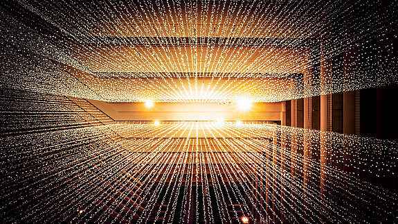 EU Bericht zur Digitalisierung Abstraktes digitales Bild