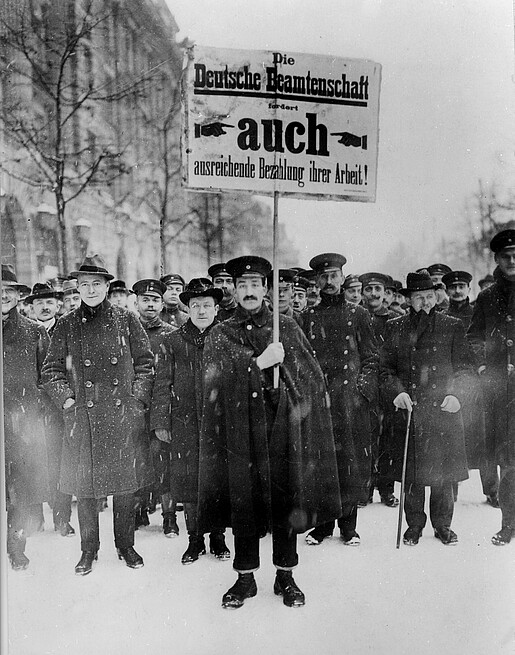 Berliner Beamtendemonstration Berliner Beamtendemonstration