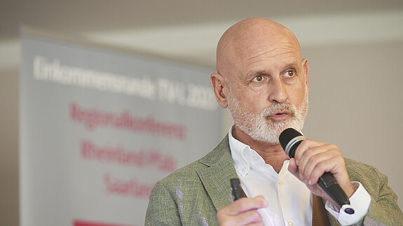 Regionalkonferenz in Mainz Regionalkonferenz Mainz, Einkommensrunde, Einkommensrunde TV-L, Einkommensrunde Länder, dbb rheinland pfalz, dbb saarland, volker geyer