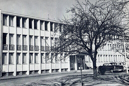 Das 1960 errichtete Haus des DBB in Bad Godesberg