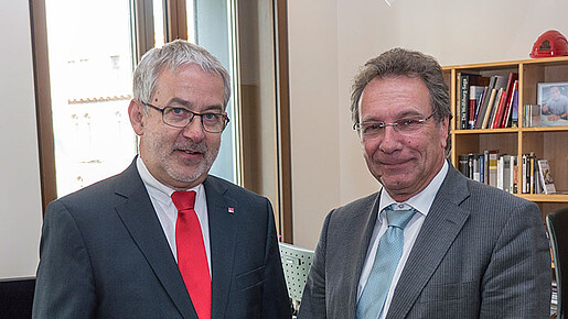 Willi Russ und Klaus Ernst Willi Russ und Klaus Ernst
