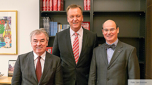 Klaus Dauderstädt, Burkhard Lischka und Hans-Ulrich Benra Klaus Dauderstädt, Burkhard Lischka und Hans-Ulrich Benra