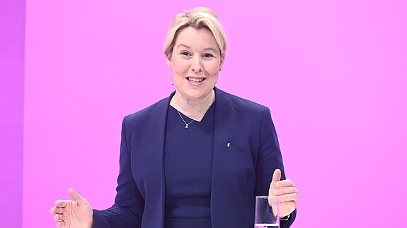 Franziska Giffey bei der dbb Jahrestagung 2022