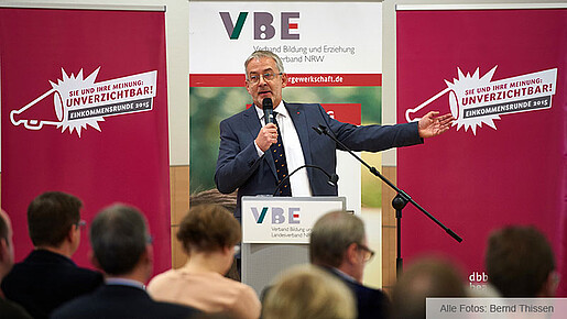 Willi Russ beim Branchentag der Lehrer in Dortmund Willi Russ beim Branchentag der Lehrer in Dortmund