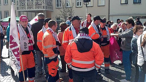 Streik in Frankenthal Streik in Frankenthal