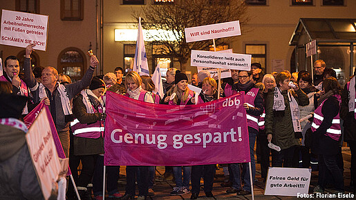 Demo in Naunhof