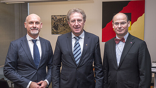 Meinungsaustausch mit Norbert Barthle