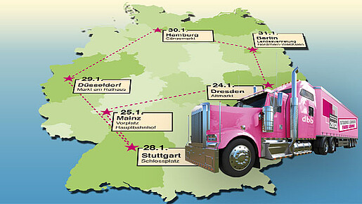 Trucktour zur Einkommensrunde der Länder 2013 Trucktour zur Einkommensrunde der Länder 2013