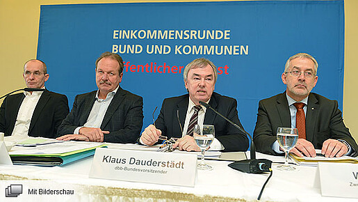 Einkommensrunde 2014 im öffentlichen Dienst bei Bund und Kommunen
