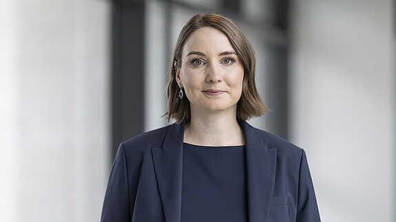 Katharina Schenk im Interview - Eine Strukturreform ist überfällig Das Foto zeigt Katharina Schenk, Ministerin im Thüringer Ministerium für Soziales, Gesundheit, Arbeit und Familie.