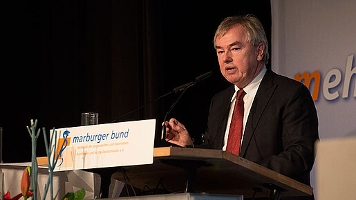 Klaus Dauderstädt beim Marburger Bund Klaus Dauderstädt beim Marburger Bund