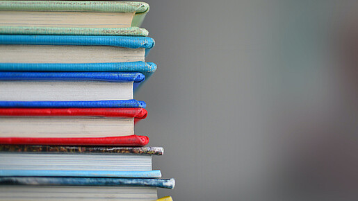 Verschiedenfarbige Bücher