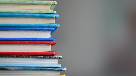 Verschiedenfarbige Bücher
