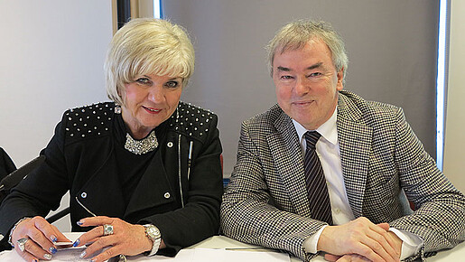 Klaus Dauderstädt und Helene Wildfeuer
