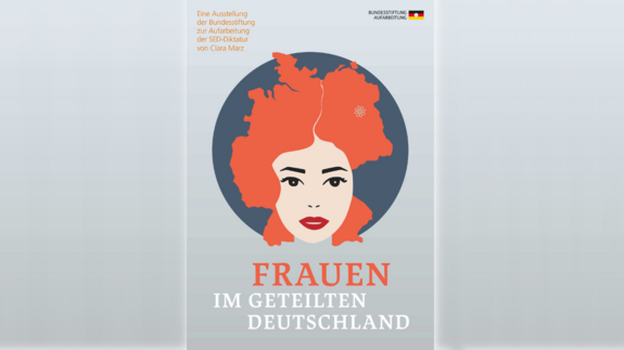 Design ohne Titel - 1 Illustration einer Frau, deren Haar den Umriss von Deutschland hat.