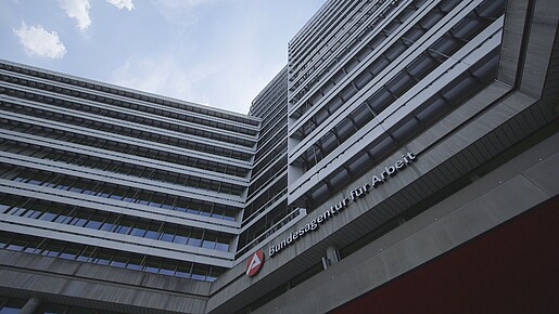 Außenansicht Zentrale Bundesagentur für Arbeit in Nürnberg