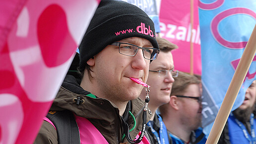 Warnstreik in Kiel