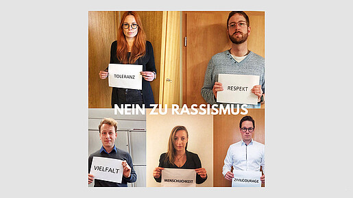 Der Vorstand der dbb jugend zum Tag gegen Rassismus Der Vorstand der dbb jugend zum Tag gegen Rassismus