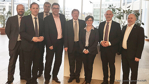Fachgewerkschaften des dbb (BTB, DVG, komba, VDStra.) im Dialog mit dem Bundesverkehrsministerium