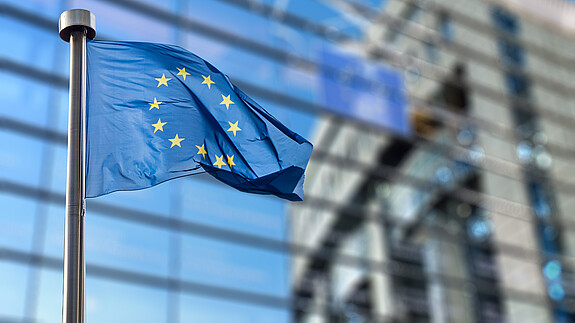 EU-Pflegestrategie EU Flagge