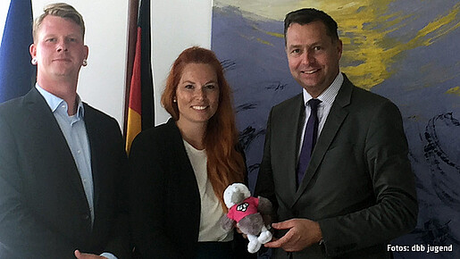 dbb jugend mit Staatssekretär Stephan Mayer dbb jugend mit Staatssekretär Stephan Mayer