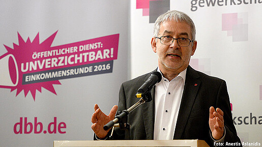 Willi Russ beim Branchentag in Weiden