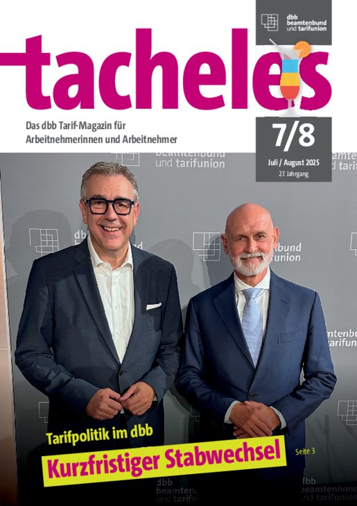 Ausgabe Nr. 7/8, Juli/August 2025